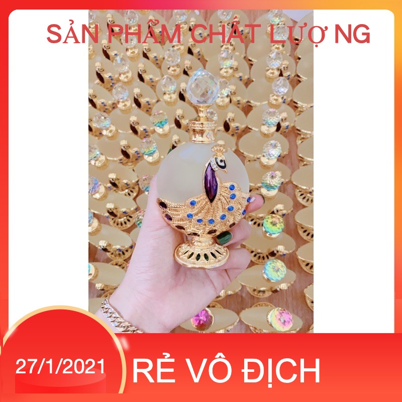 tinh dầu nước hoa Dubai mẫu công to 35ml hàng chuẩn 100%
