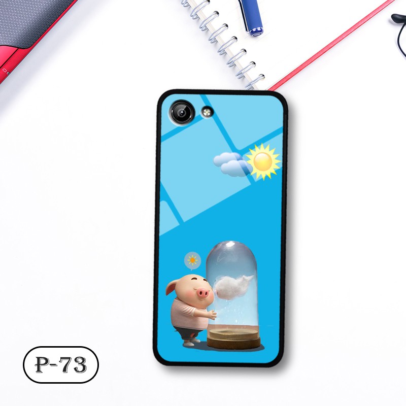 Ốp lưng kính 3D  OPPO A39/ A57 - hình cute