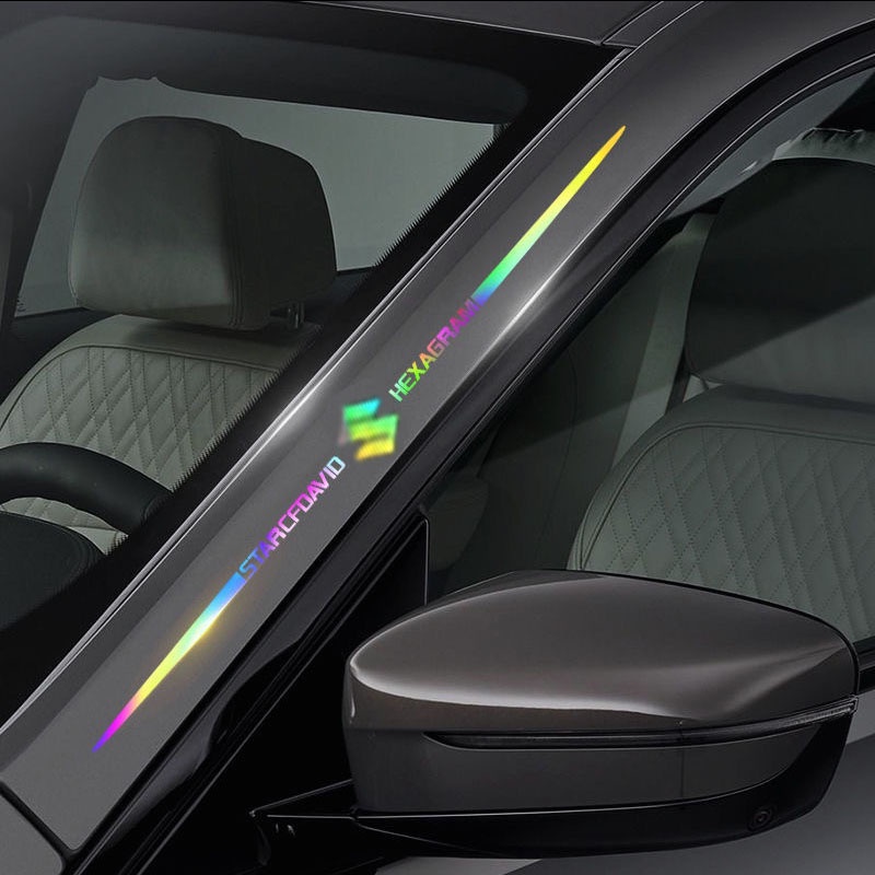 Tem Phản Quang 7 Màu Trang Trí Cho Ô-Tô Xe Hơi Suzuki Swift Samurai Vitara Jimny Baleno Sx4 Ciaz Celerio XI7 Samurai Vitara Baleno Sx4 ERTIGA