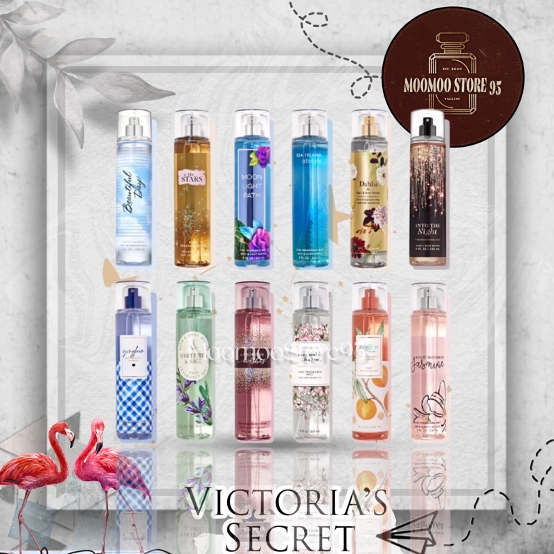 ❤️MOOMOO❤️ Xịt thơm body mist Victoria Secret, Bath And Body Works hương nước hoa 30ml/50ml/100ml