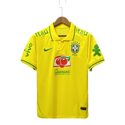 Bộ Quần Áo Bóng Đá POLO Brazil 2021/2022 Size S-XXL