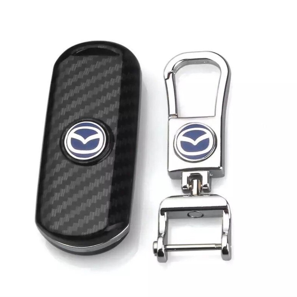 Ốp chìa khoá Mazda 3, CX5...❤Freeship ❤️ Vân cacbon cao cấp