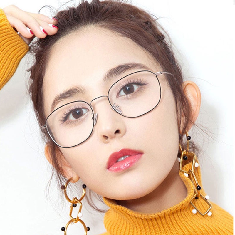 Kính cận VIENDO kiểu vuông chống ánh sáng xanh thanh mảnh thời trang cho nam nữ(có thể cắt cận thị ống kính)