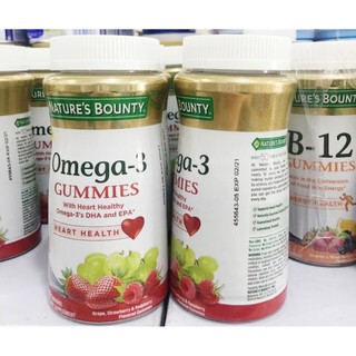 Kẹo O.m.e.g.a 3 Gummies 70 viên Nature's Bounty, Mỹ