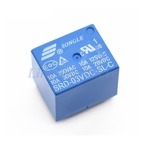 Relay 3V10A SRD-03VDC-Sl-C Chính Hãng