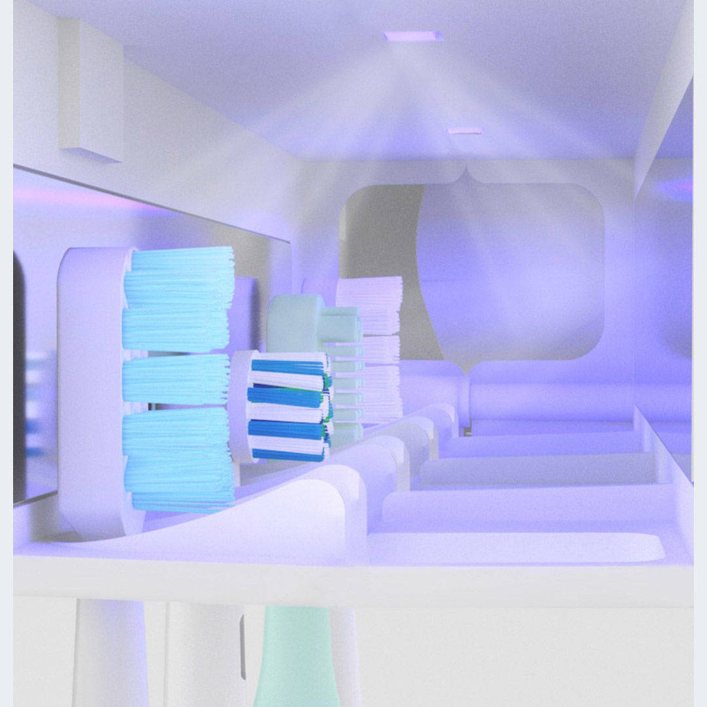 kệ lò vi sóngđời Máy tiệt trùng bàn chải đánh răng thông minh, không đục lỗ, bóp kem đánh răng tự động | BigBuy360 - bigbuy360.vn