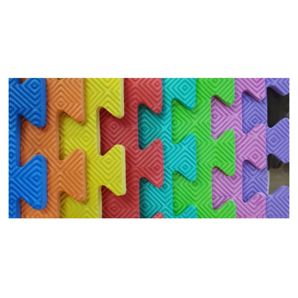RẺ VÔ ĐỊCH 10 tấm xốp lót sàn cho bé nhiều màu sắc ghép lại, kích thước 30x30 cm/tấm