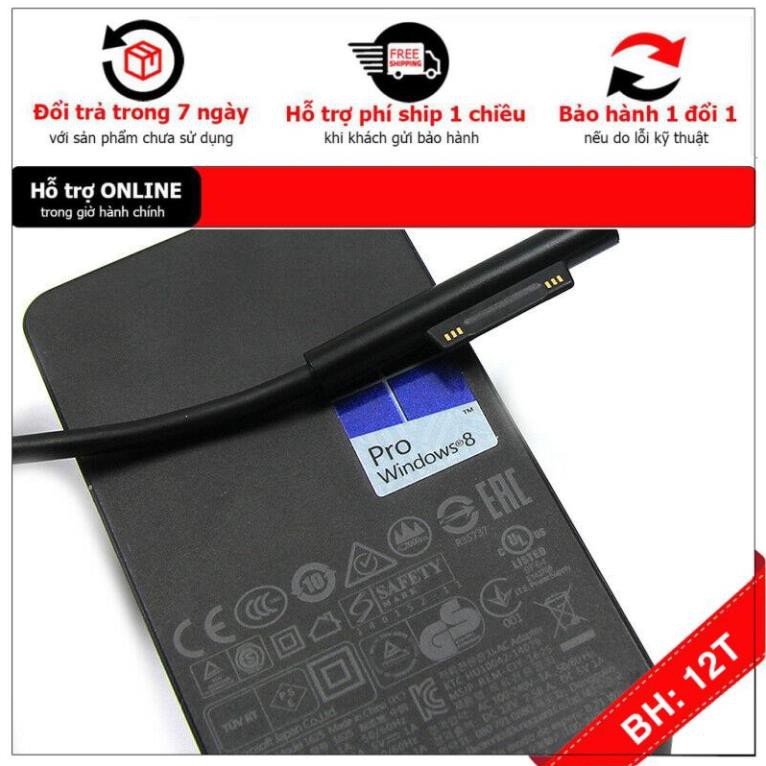 [BH12TH] 🎁Bảo Hành 12 Tháng 🎁 Sạc SURFACE PRO 3 4 - 12V - 2.58A (30W) ZIN mã sạc 1625 | BigBuy360 - bigbuy360.vn