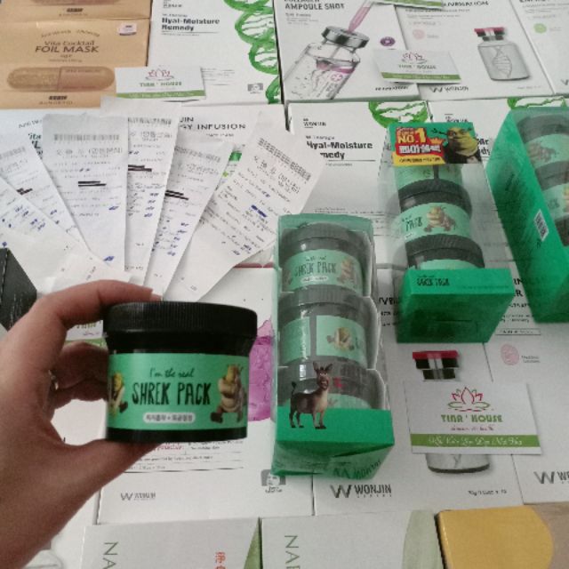 ( duty free) MẶT NẠ " I'M the real Sherk Pack