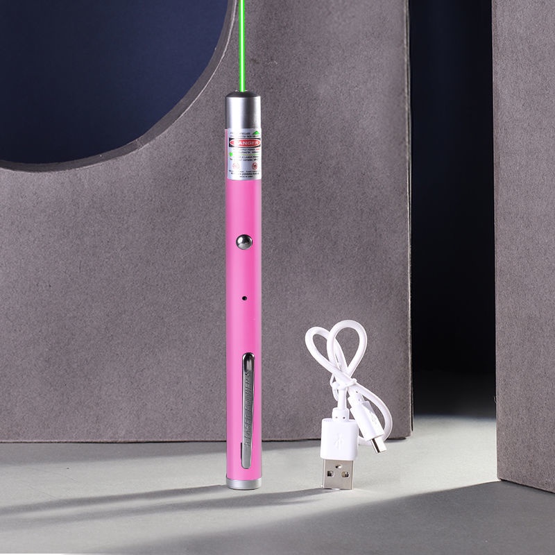 Bút chiếu tia laser hồng ngoại sạc USB siêu sáng công suất cao tiện lợi