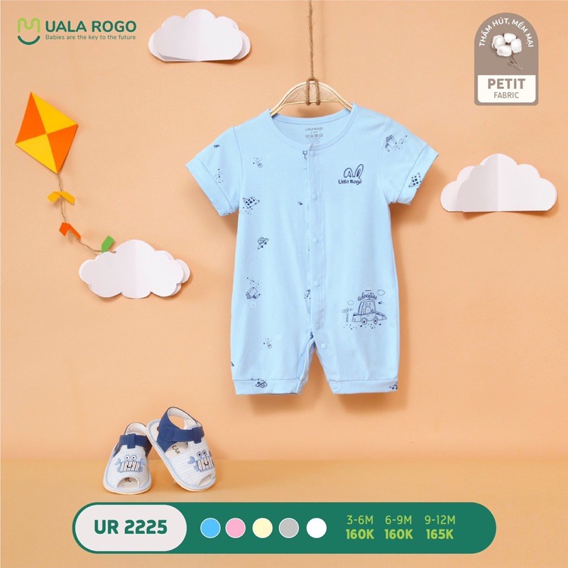 body cộc. bé trai bé gái giao thông UALAROGO (3m-12m)