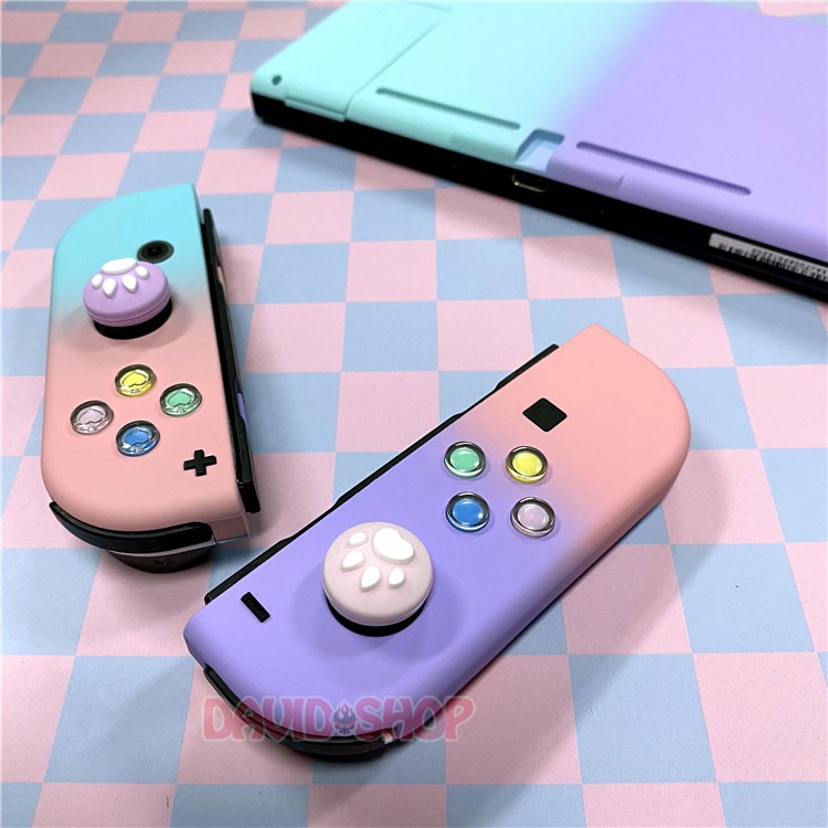 Nút trong suốt hình chìm trái tim cao cấp cho tay cầm Joy-Con - Nintendo Switch