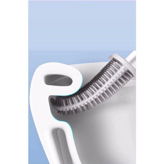 [Bán buôn - Bán sỉ] Chổi cọ nhà vệ sinh, Cây cọ Toilet - bồn cầu bằng Silicon siêu sạch và tiện lợi