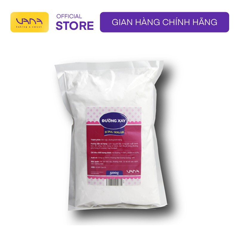 Đường xay làm bánh túi nhỏ 200G không phẩm màu và chất bảo quản