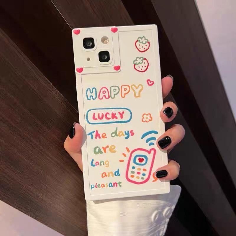 Ốp Điện Thoại Họa Tiết Graffiti Nhiều Màu Sắc Cho iPhone 12 13 11 Pro Max X Xs Max Xr
