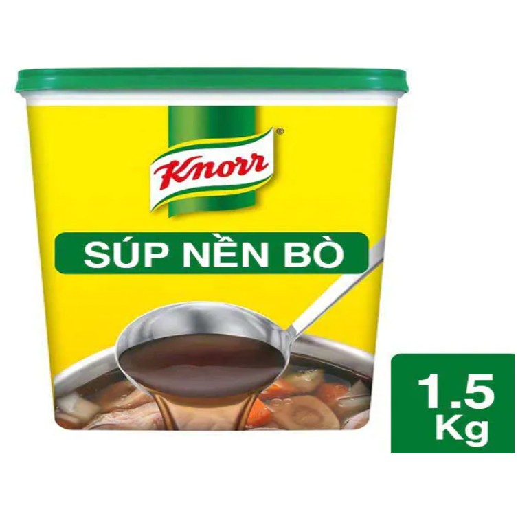 Súp Nền Thịt Bò Knorr 1.5 kg