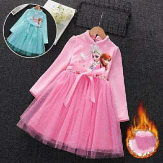 🔥Váy Elsa🔥 nỉ bông cho bé gái Tết 2020