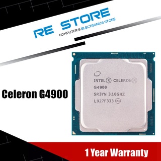 Intel celeron g4900 3.1 ghz dual-core dual-thread 54w cpu processor lga 1151