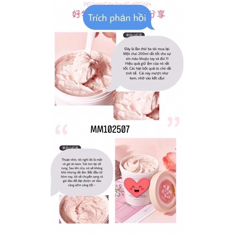 🍑🍑Tẩy Tế Bào Chết, Tẩy Da Chết BoDy Hương Đào Thần Thánh - Giúp Cải thiện làn da sần sùi,xỉn, bật tông Da🍑🍑 | BigBuy360 - bigbuy360.vn