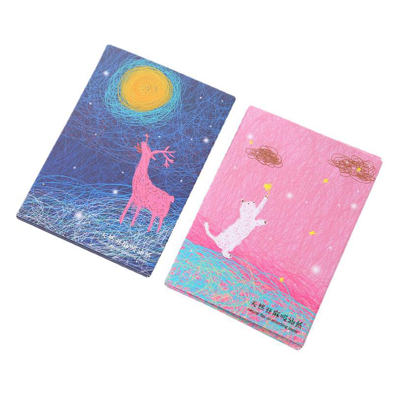 Bộ 50 Khăn Giấy Thấm Hút Dầu Chăm Sóc Da Mặt Cho Nam Nữ | BigBuy360 - bigbuy360.vn