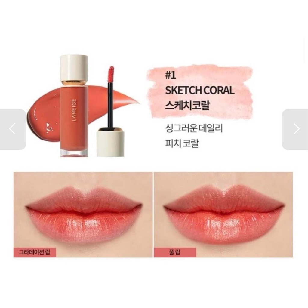 Son kem Laneige Ultimistic Whipping Tint / Aqua Tint