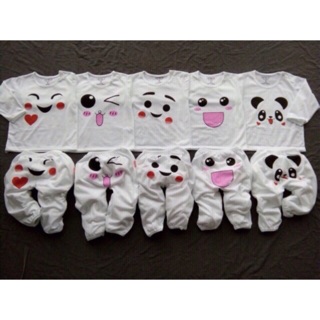 combo 25   bo  dài tay cotton cho bé 