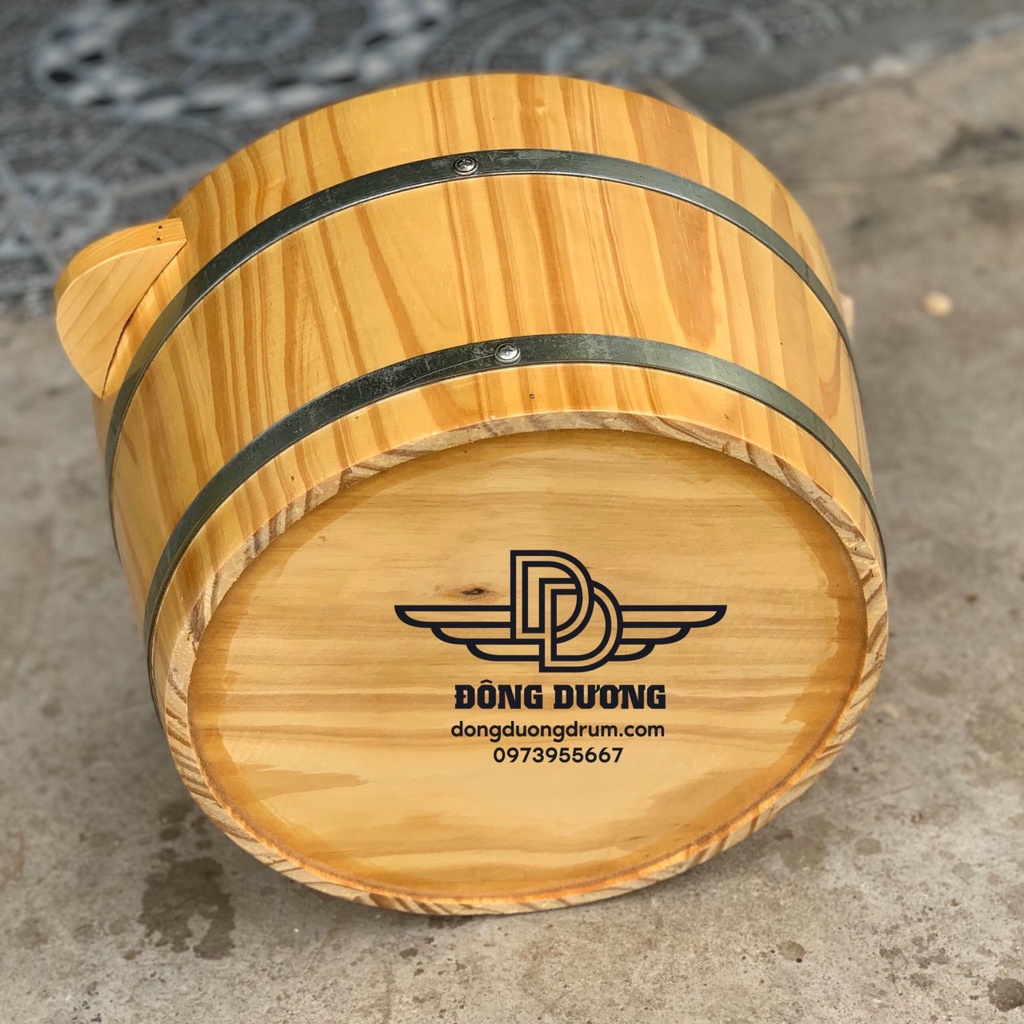 Chậu gỗ ngâm chân có hạt massage giữ nhiệt tốt, thoải mái cho người dùng