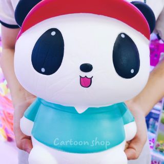 Squishy Panda jumbo siêu chậm tăng có bao bì