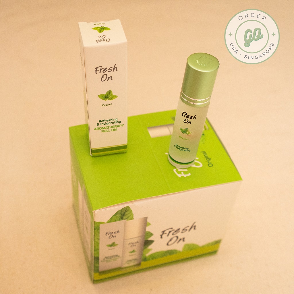 Dầu gió Fresh On bi lăn 8ml Singapore