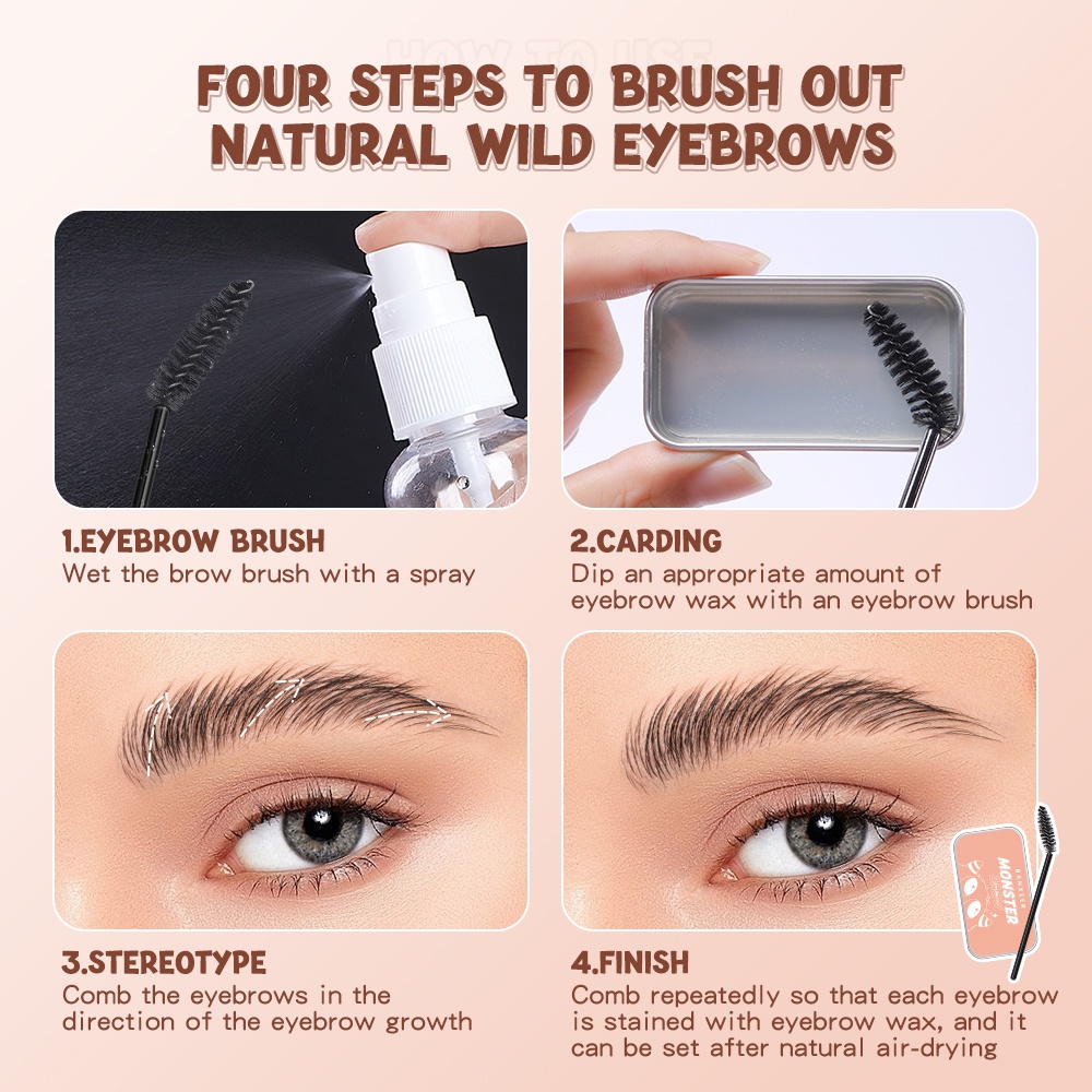 Bộ 3 Sản Phẩm Trang Điểm Banxeer Gồm Bút Kẻ Mắt + Xà Phòng Lông Mày + Mascara Kháng Nước Lâu Trôi