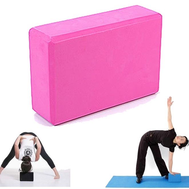 Gạch tập yoga cao cấp, gạch tập yoga cứng cáp