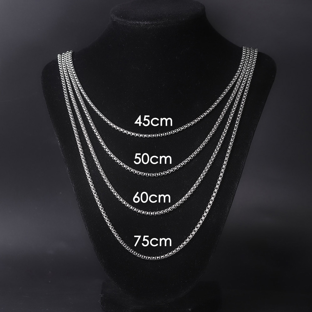 Dây chuyền Hip Hop cho Nam giới Nữ Màu vàng Vòng cổ thép không gỉ 3MM Liên kết Cuba Rapper's Chain Choker Đồ trang sức cá tính C023