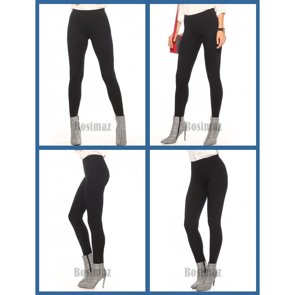 Quần Legging Nữ Bosimaz MS011 dài không túi màu đen cao cấp, thun co giãn 4 chiều, vải đẹp dày, thoáng mát không xù lông