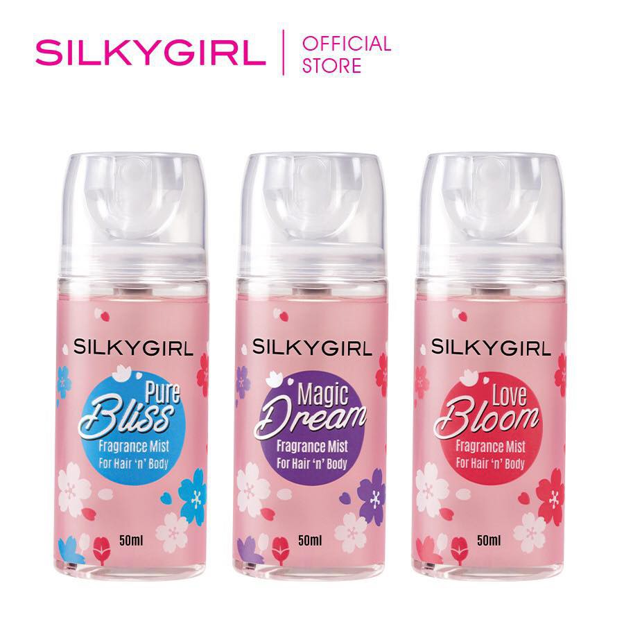 Xịt Thơm Toàn Thân Và Tóc SilkyGirl Fragrance Mist - Magic Dream Hair And Body 50ml