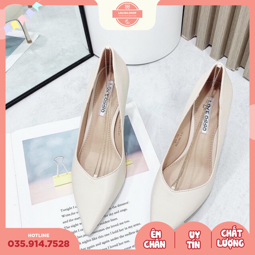 [Hàng chính hãng] Giày Cao Gót, Giày Nữ Siêu Đẹp, Thời Trang Phong Cách LALISA, Size 34 - 39, E260-261