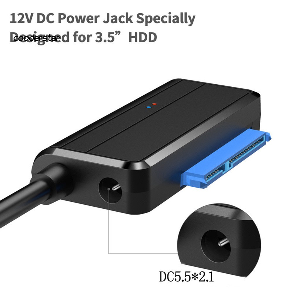 Cáp Chuyển Đổi Usb 3.0 Sang 2.5 / 3.5inch Sata Ssd Cho Máy Tính