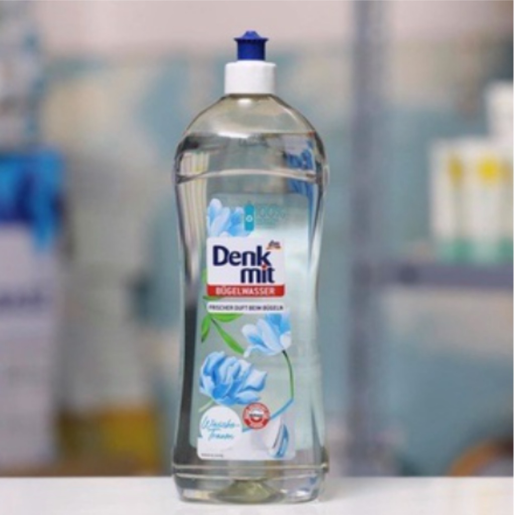 Nước thơm dùng cho bàn là Denkmit, hương thơm nhẹ nhàng phù hợp cả nam nữ, chai 1 lít