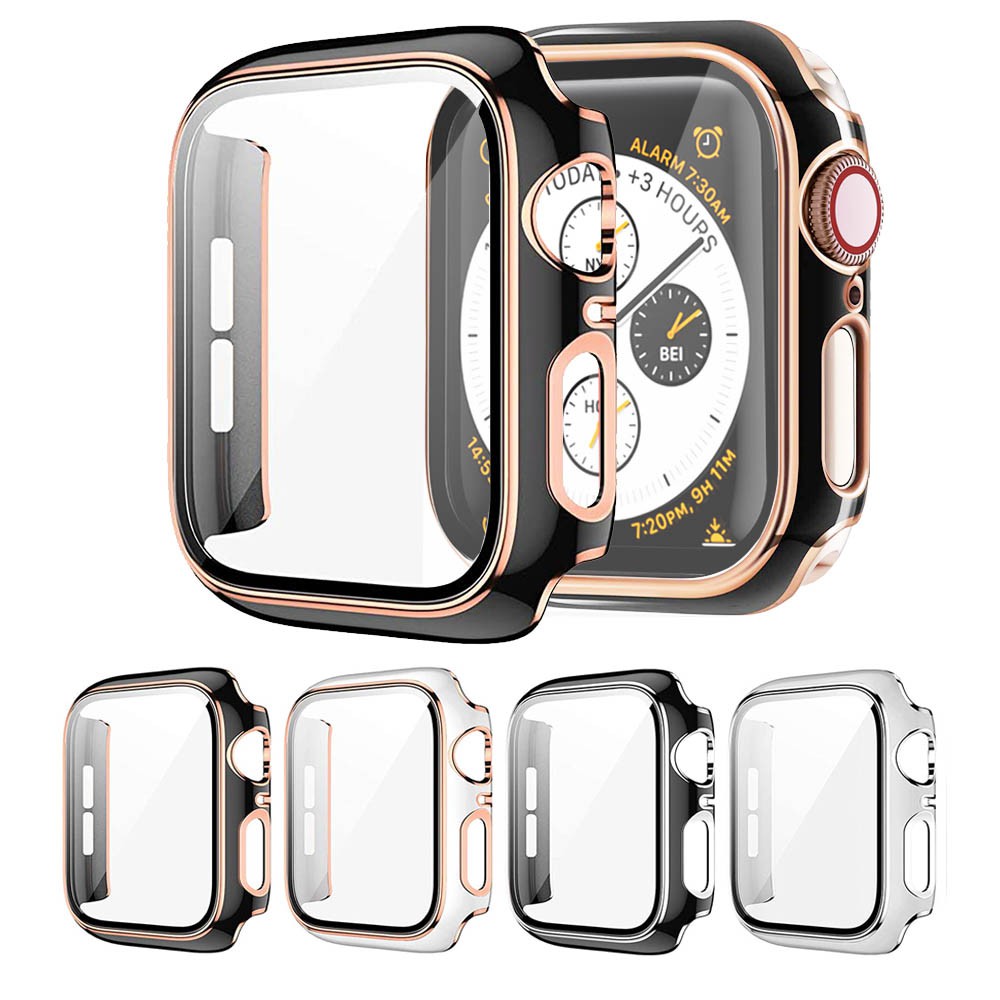 Ốp Bảo Vệ Màn Hình Đồng Hồ Thông Minh Apple Watch 45mm 41mm 44mm 40mm 42mm 38mm Series 8 / 7 / SE / 6 / 5 / 4 / 3 / 2 / 1