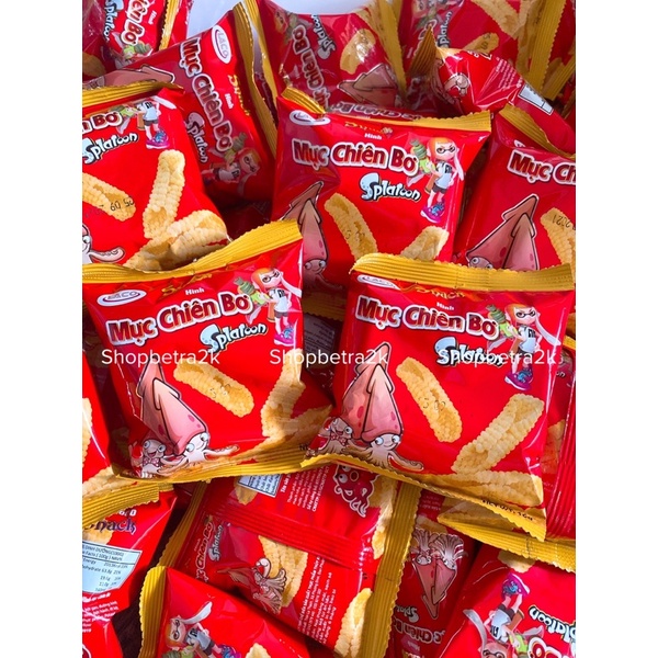 Snack Mực chiên bơ