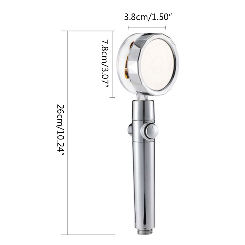 Vòi Hoa Sen Cầm Tay Có Thể Xoay 360 Độ Tiện Dụng Cho Nhà Tắm