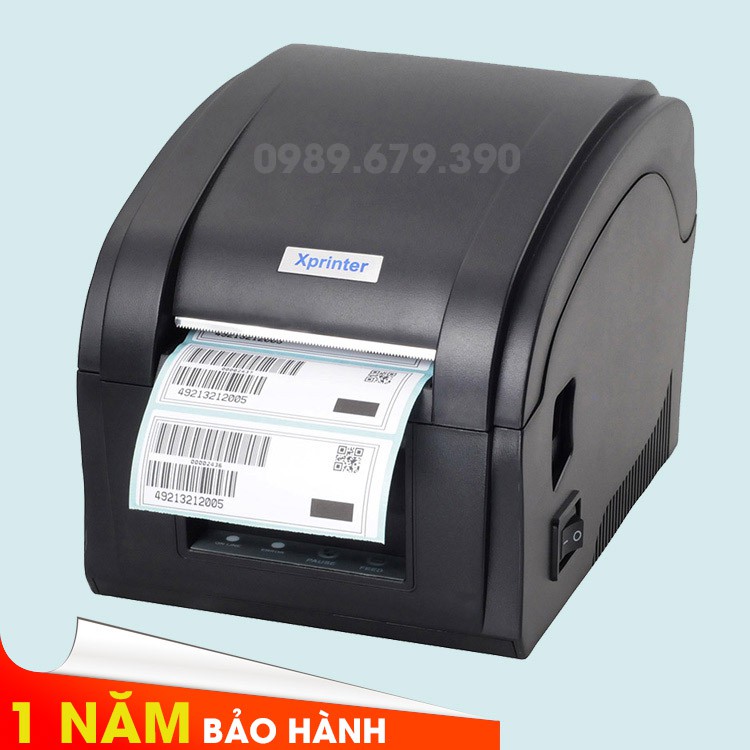 Máy In Tem Trà Sữa Xprinter XP-350B