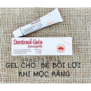 Kem giảm sưng lợi Dentinox Gel nội địa Đức- dha hc