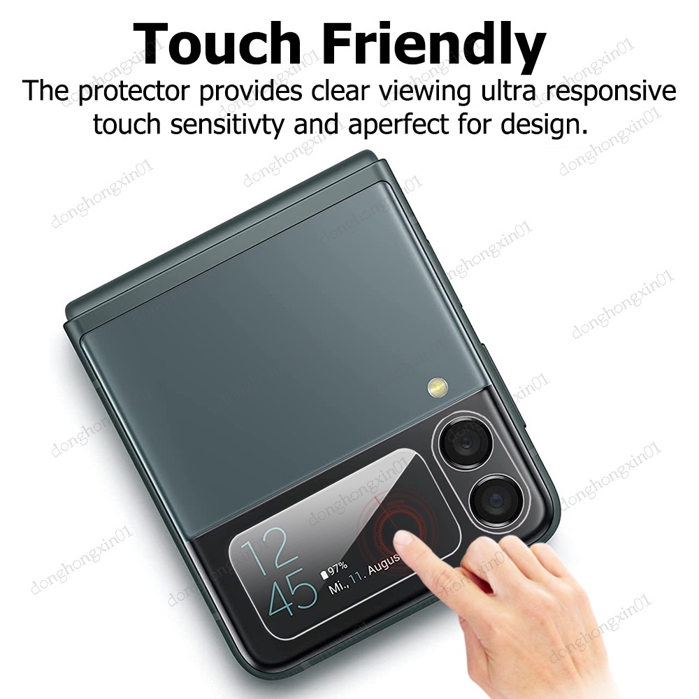 Kính Cường Lực Bảo Vệ Ống Kính Máy Ảnh Cho Samsung Galaxy Z Flip 4 Flip3 5G 2022 Flip4