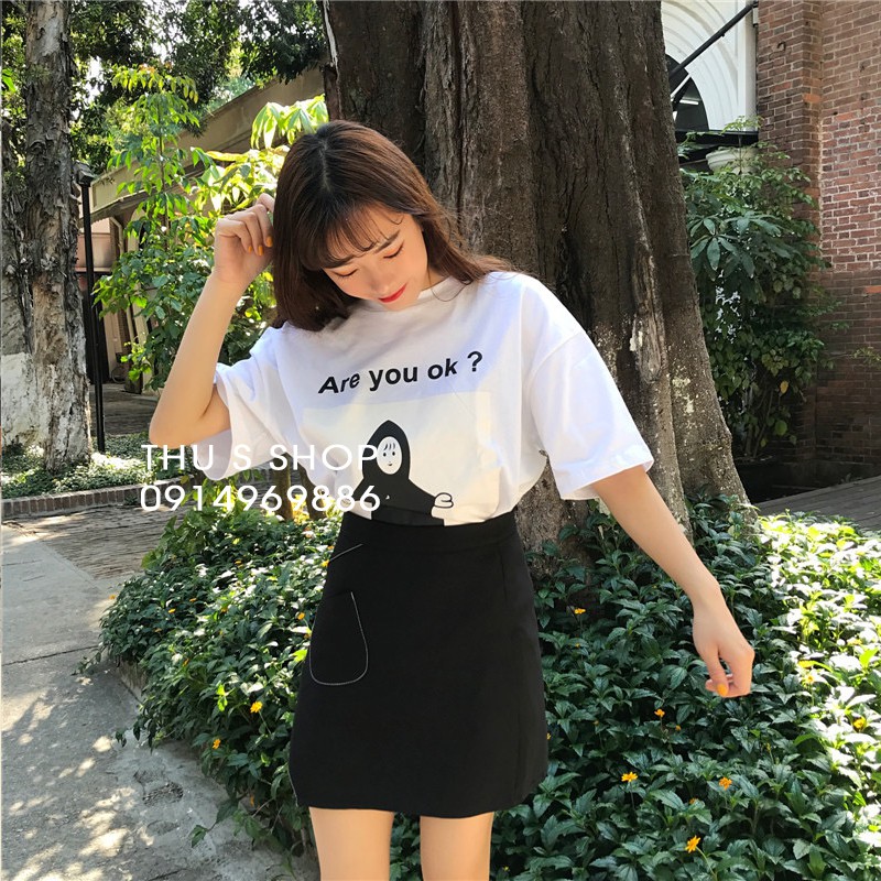 [Mã FAMANU82 giảm 10% đơn 0đ] Chân váy A dáng ngắn túi lệch viền chỉ nổi THUS, Váy kiểu cạp lưng cao cá tính | BigBuy360 - bigbuy360.vn