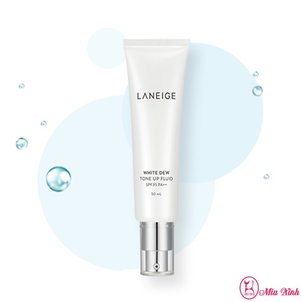 KEM DƯỠNG NÂNG TÔNG DA [Laneige] White Dew Tone Up Fluid SPF35/PA++