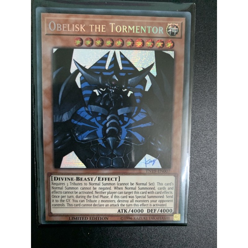 bài yugioh: obelisk the tormentor