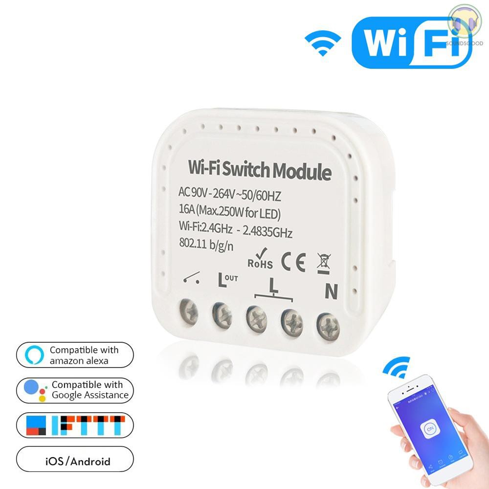 Mô Đun Công Tắc Điều Khiển Từ Xa 2 Chiều Ew-Wifi-501 Cho Các Thiết Bị Điện Trong Nhà