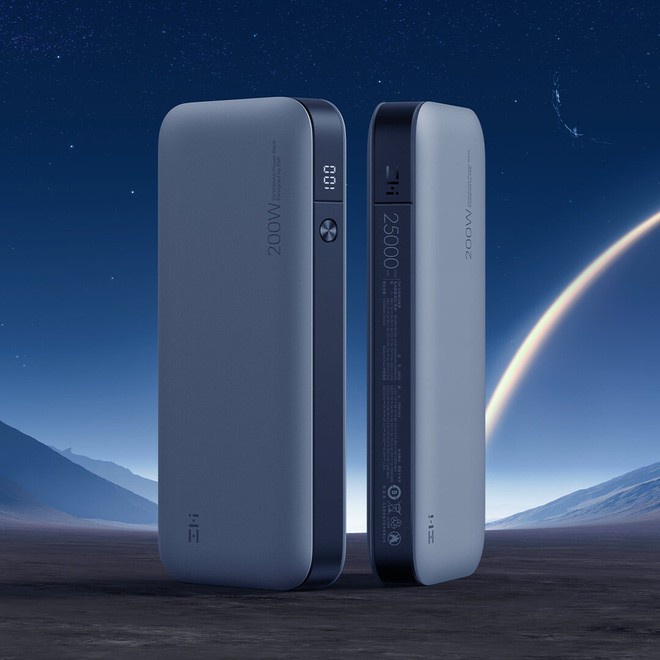 Pin Sạc Dự Phòng Xiaomi ZMI QB826 25000mAh Hỗ Trợ Sạc Nhanh 200W, Pin Sạc Dự Phòng Cho Laptop