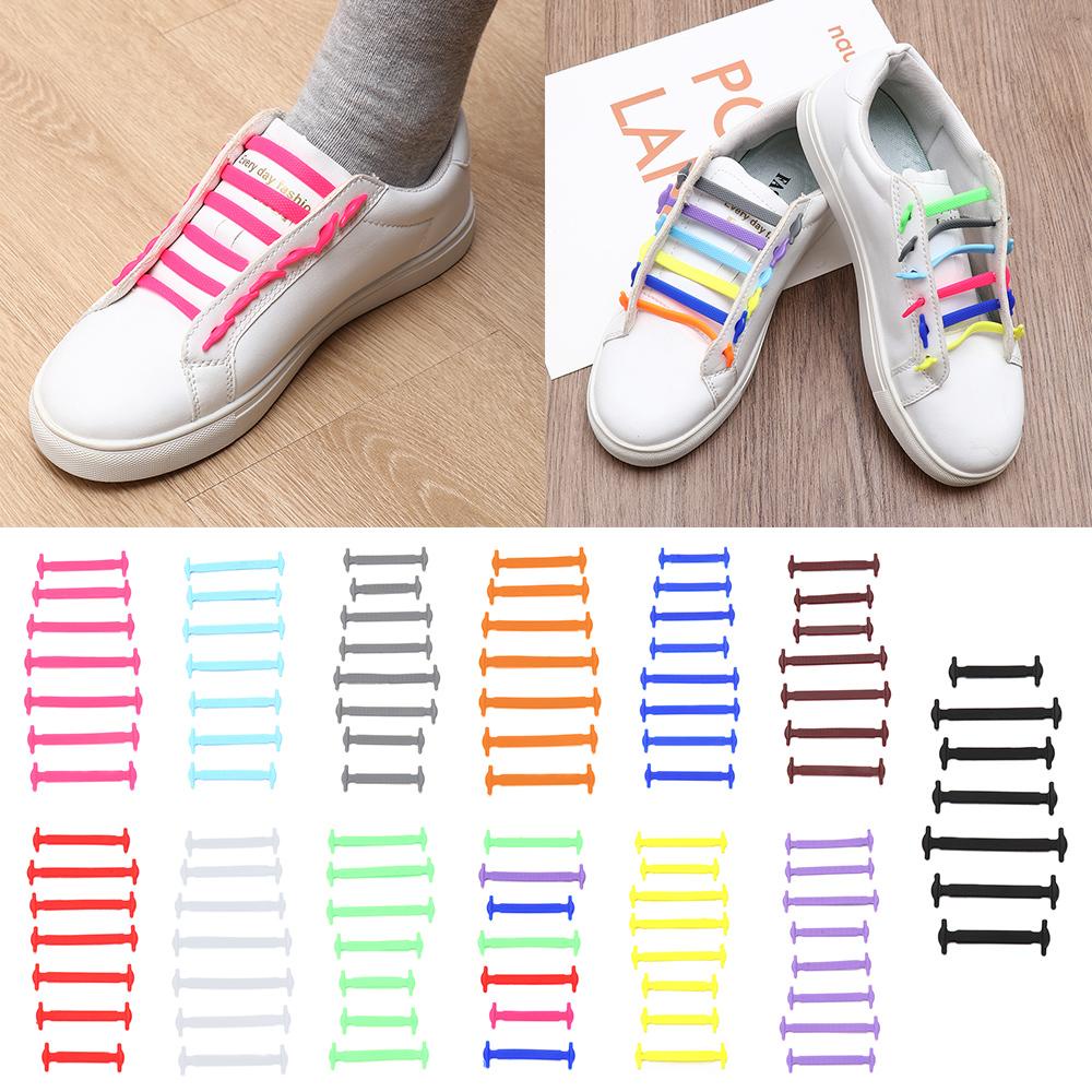 OSIER1 16 Dây Giày Co Dãn Buộc Dây Thời Trang Unisex
