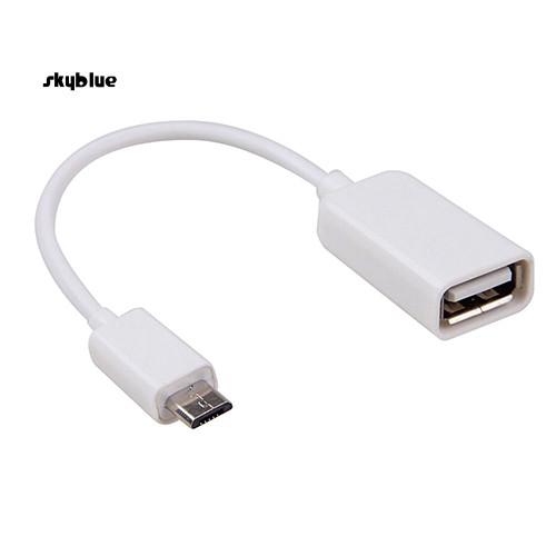 Dây cáp chuyển đổi Micro USB đầu đực sang USB 2.0 đầu cái OTG dành cho Samsung S3 S4